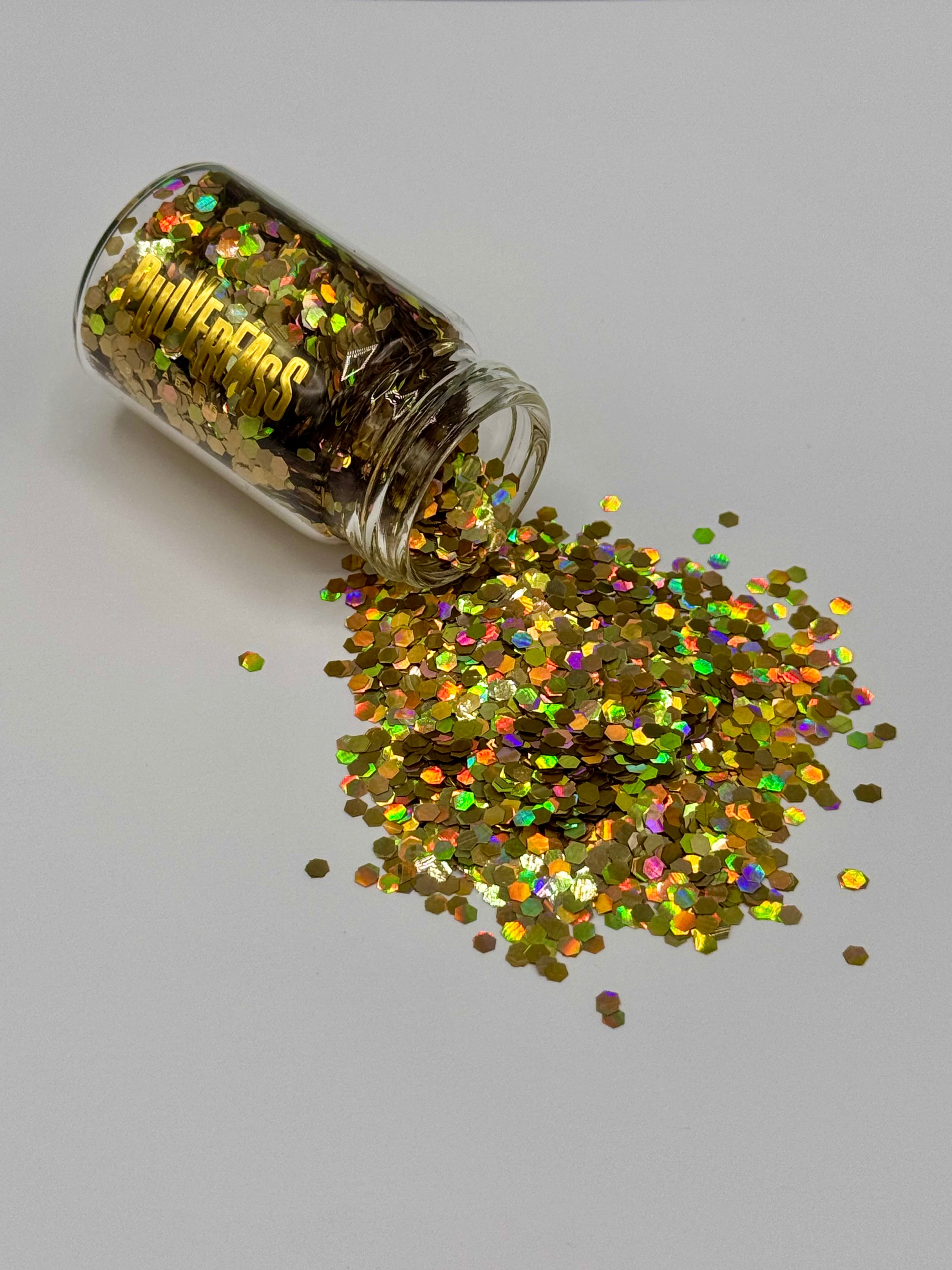 Séparée147 Glitter – Biologisch abbaubarer Bodyglitter | 4 Farben | je 2 Größen | Pulverfass Edition