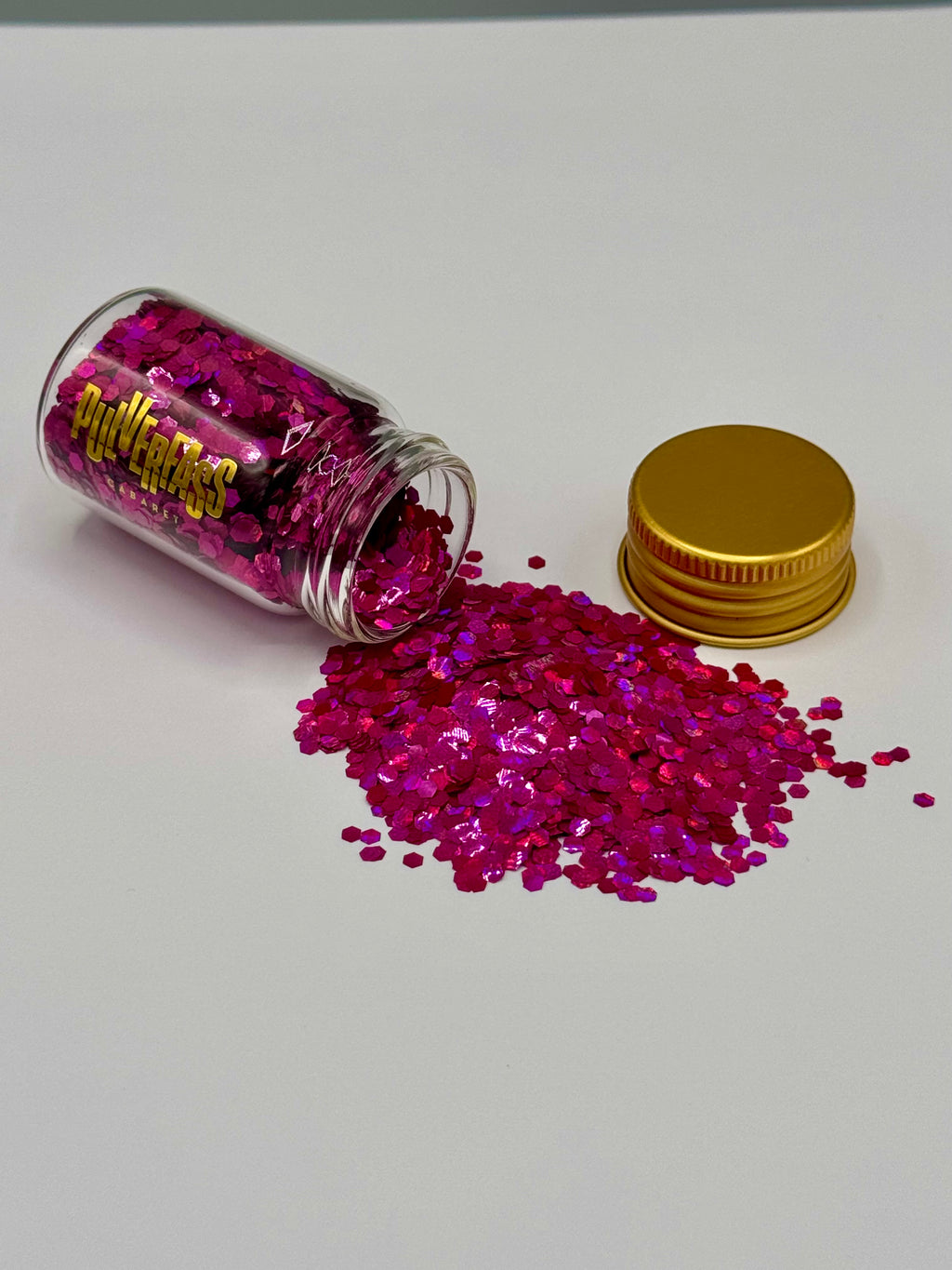 Séparée147 Glitter – Biologisch abbaubarer Bodyglitter | 4 Farben | je 2 Größen | Pulverfass Edition