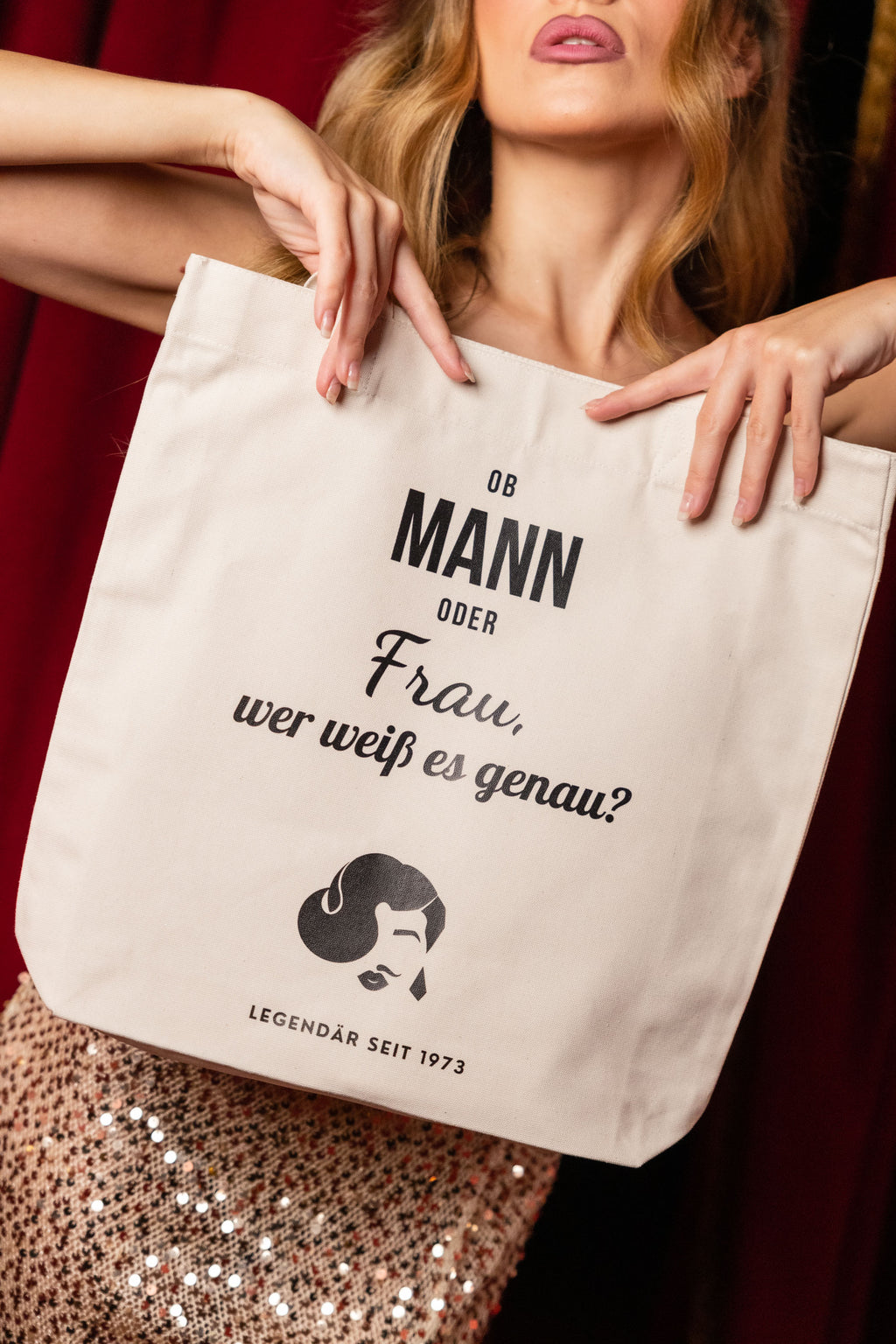 Tote Bag — Ob Mann oder Frau